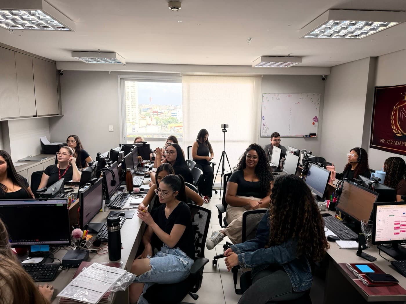 Equipe MN Cidadania reunida